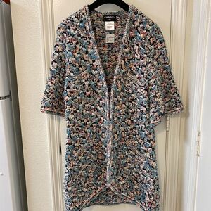 CHANEL Multicolor Tweed Jacket